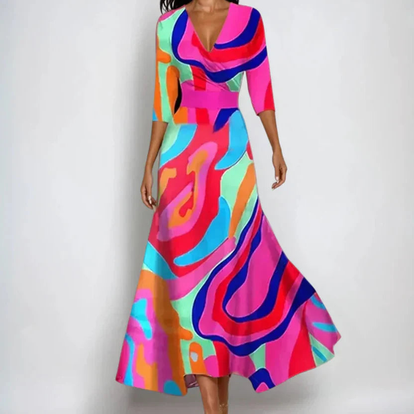 EVERSLEY - VESTIDO FLUIDO DE ELEGANCIA LIGERA