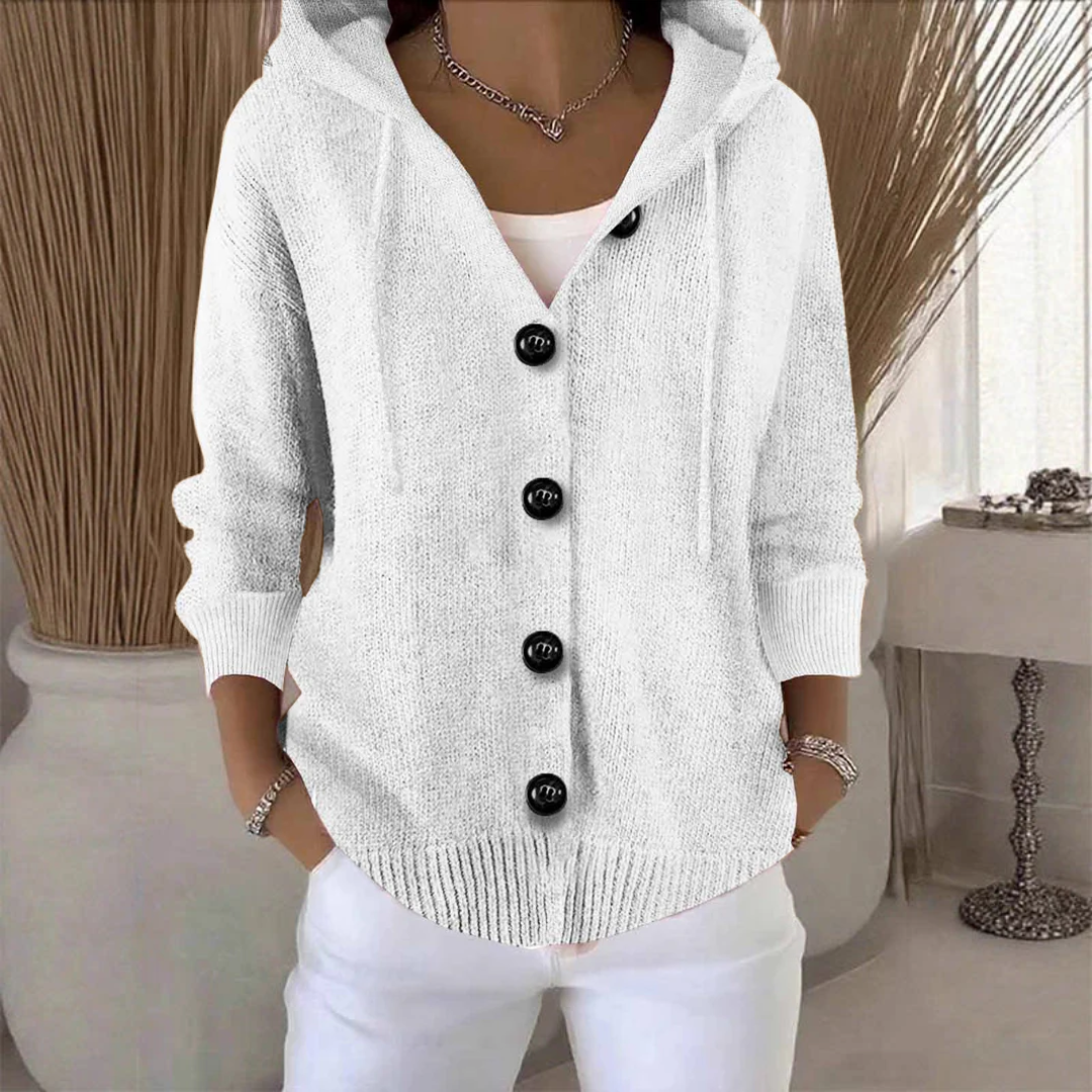 CÁRDIGAN DE PUNTO CON BOTONES PARA MUJER