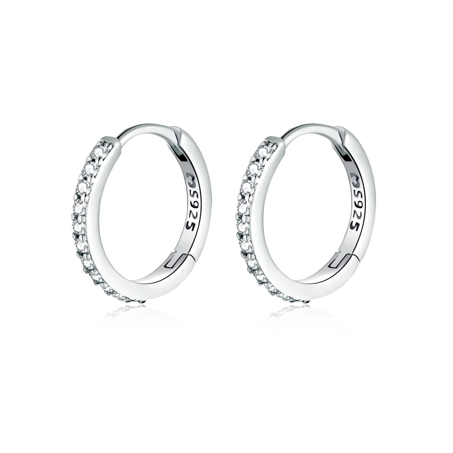 PENDIENTES VALENTINA ROCHE ARO DORADO CON CIRCONITAS