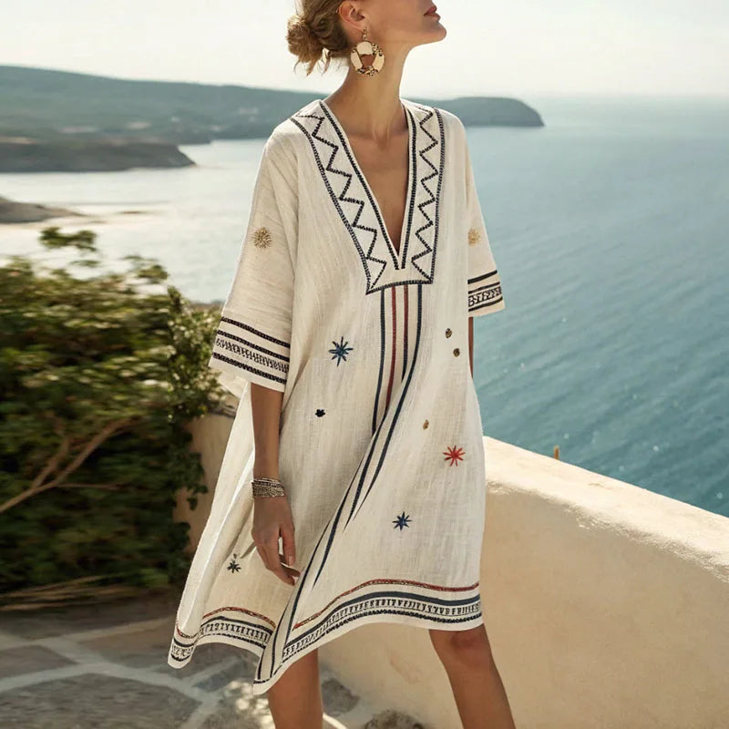 Naomi - Abito Elegante e Versatile per Giorni Estivi