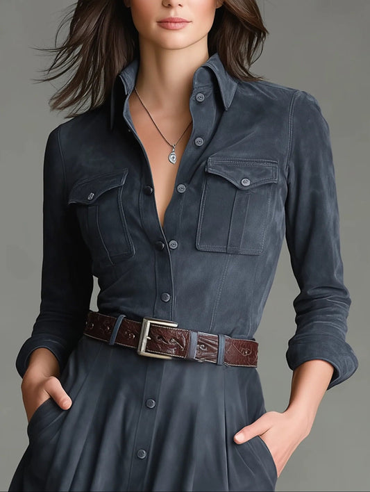 VESTIDO SIENNA GRAPHITE MAXI