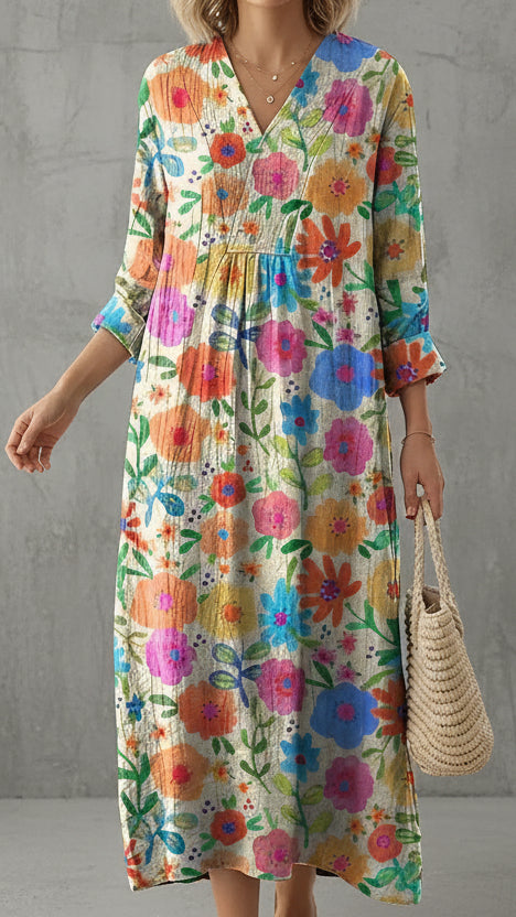 VESTIDO FLORAL RADIANCE