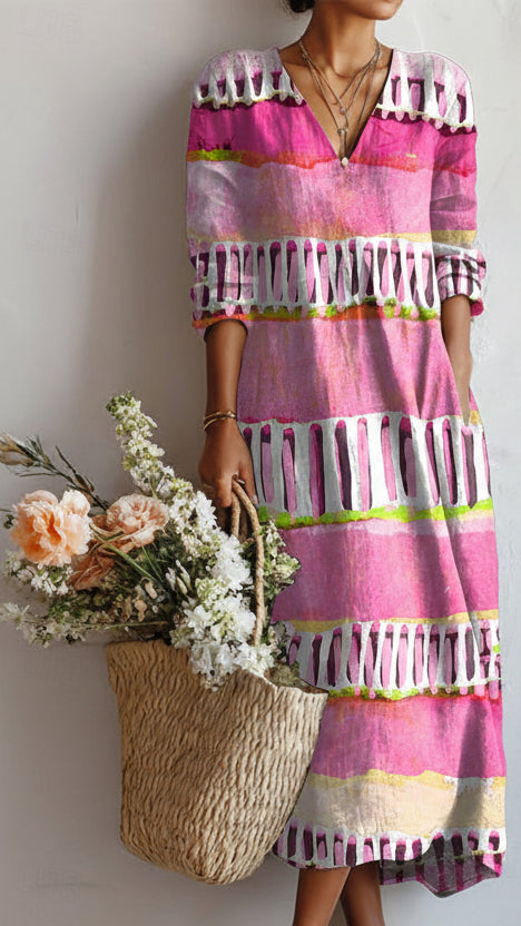 VESTIDO AURORA COLORBLOCK