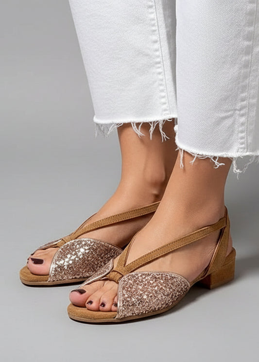 SANDALIAS BRILLO ELEGANTE
