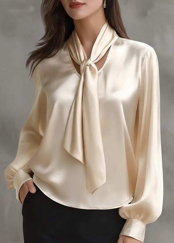 BLUSA VALENTINA ROCHE SOIE NŒUD