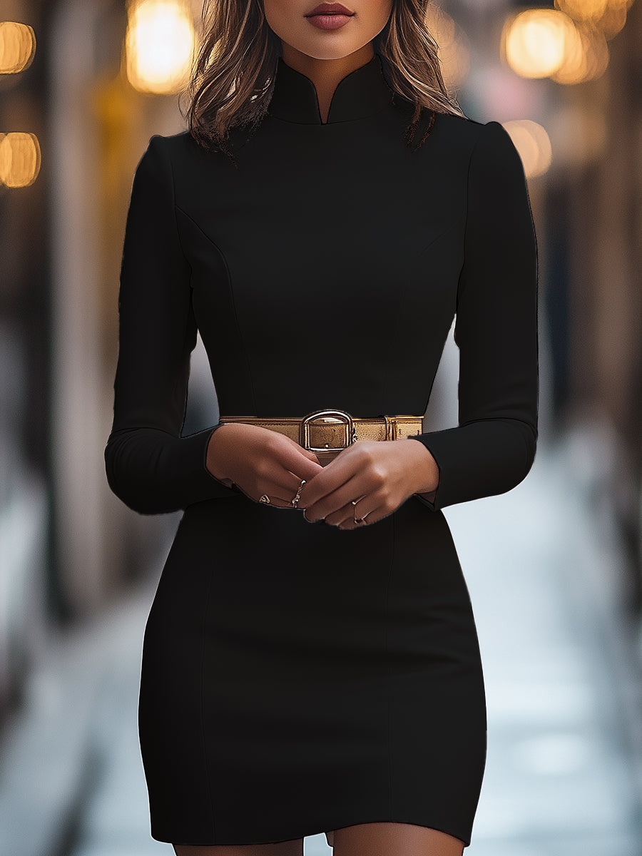 VESTIDO CORTO VALENTINA ROCHE ELEGANTE