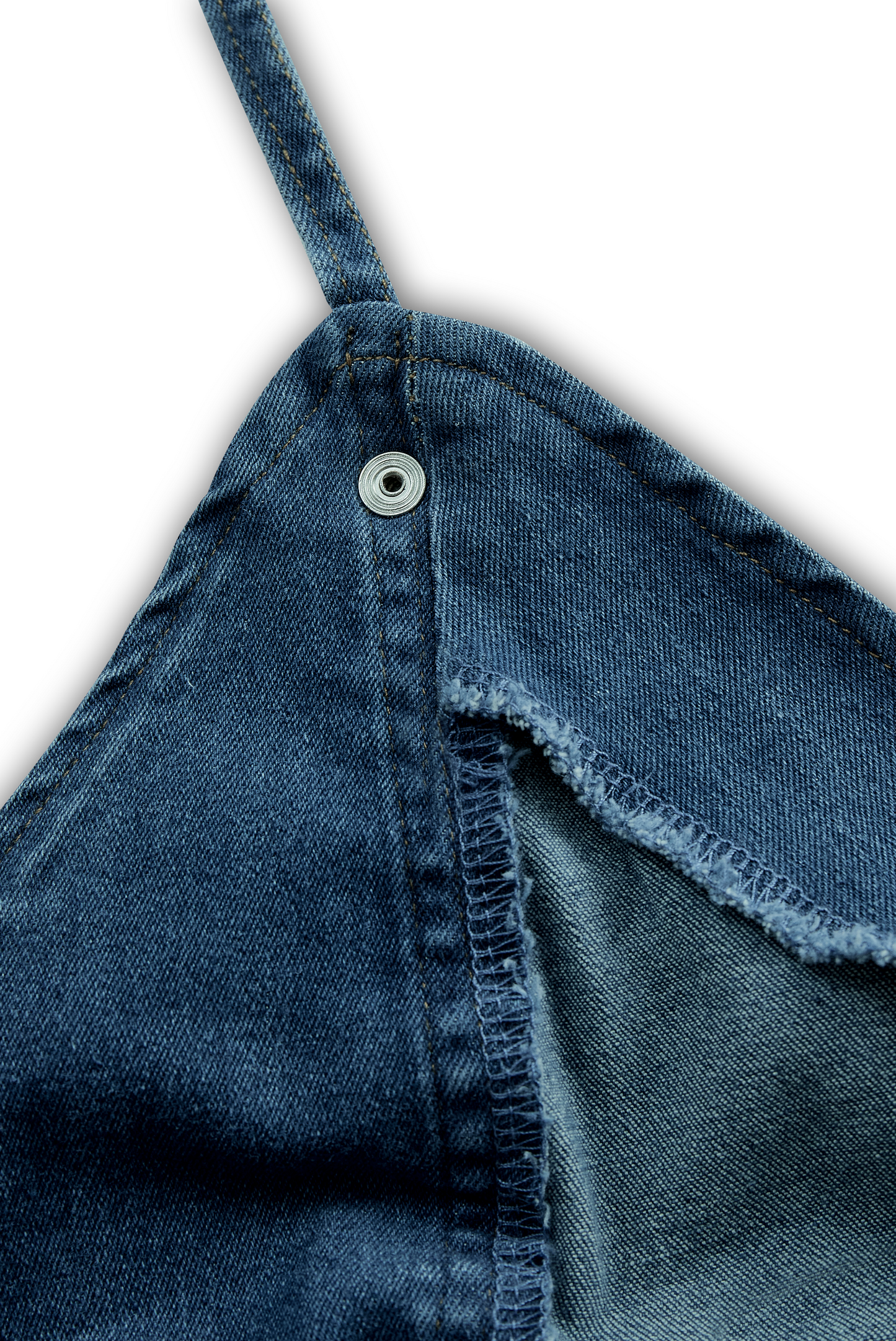 VESTIDO CORTO VALENTINA ROCHE DENIM ELEGANTE