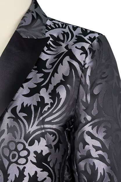 BLAZER VALENTINA ROCHE SASTRERO ESTAMPADO ELEGANTE