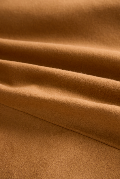 ABRIGO VALENTINA ROCHE DE LANA CON CINTURÓN ELEGANTE