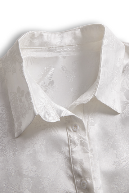 CAMISA VALENTINA ROCHE BLANCA ELEGANTE