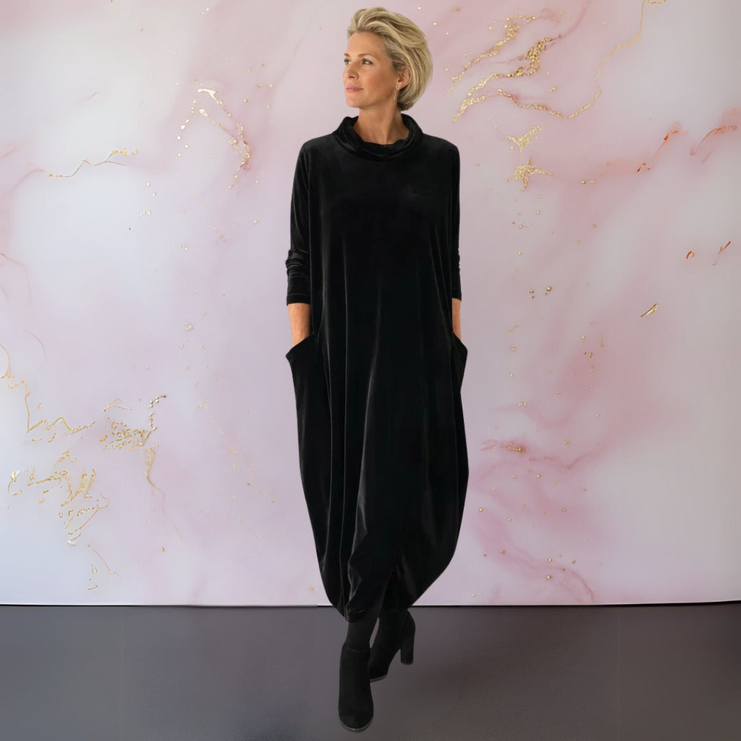 VESTIDO MAXI TERCIOPELO