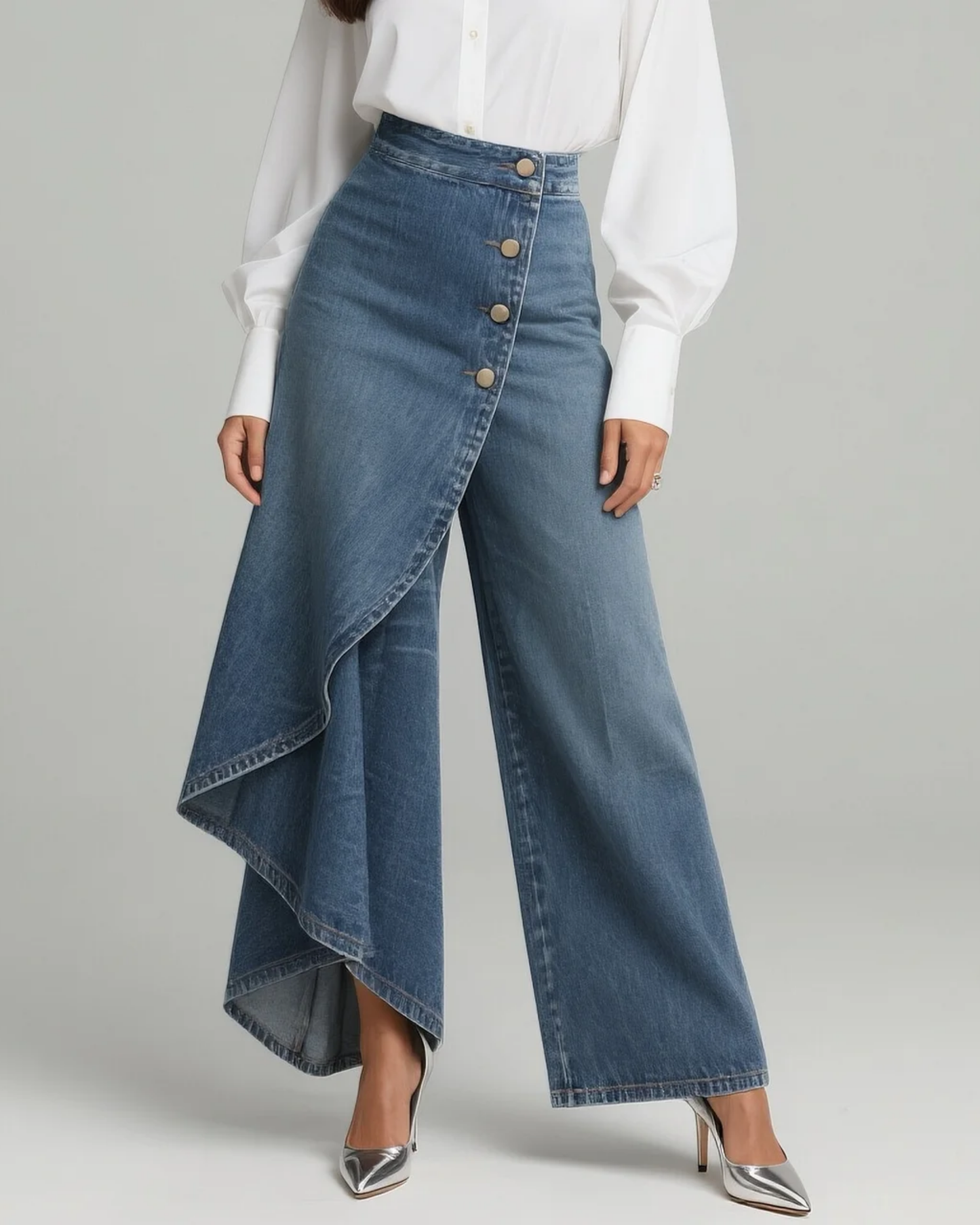 PANTALÓN DENIM WRAP ELITE