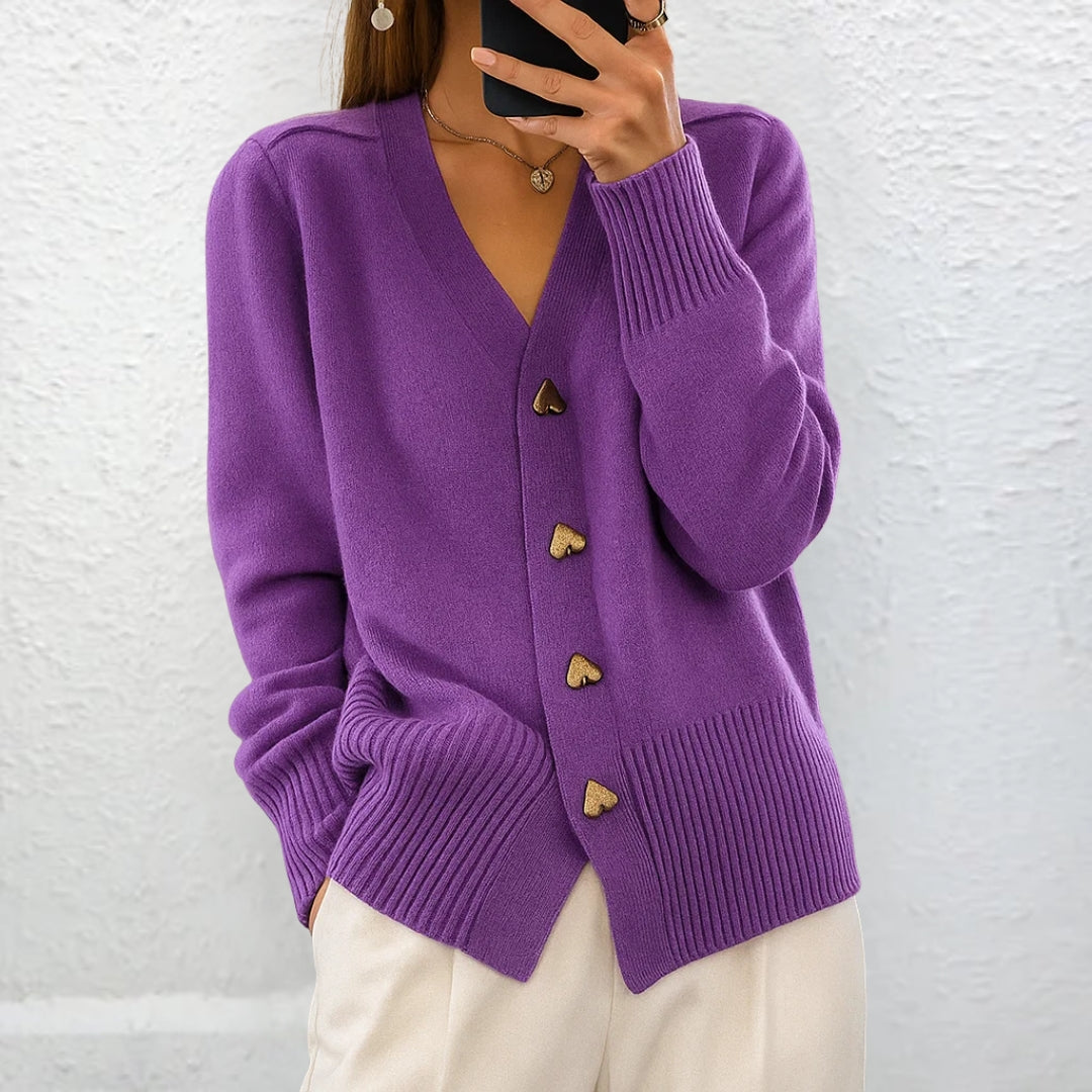 CARDIGAN HEART SOFT