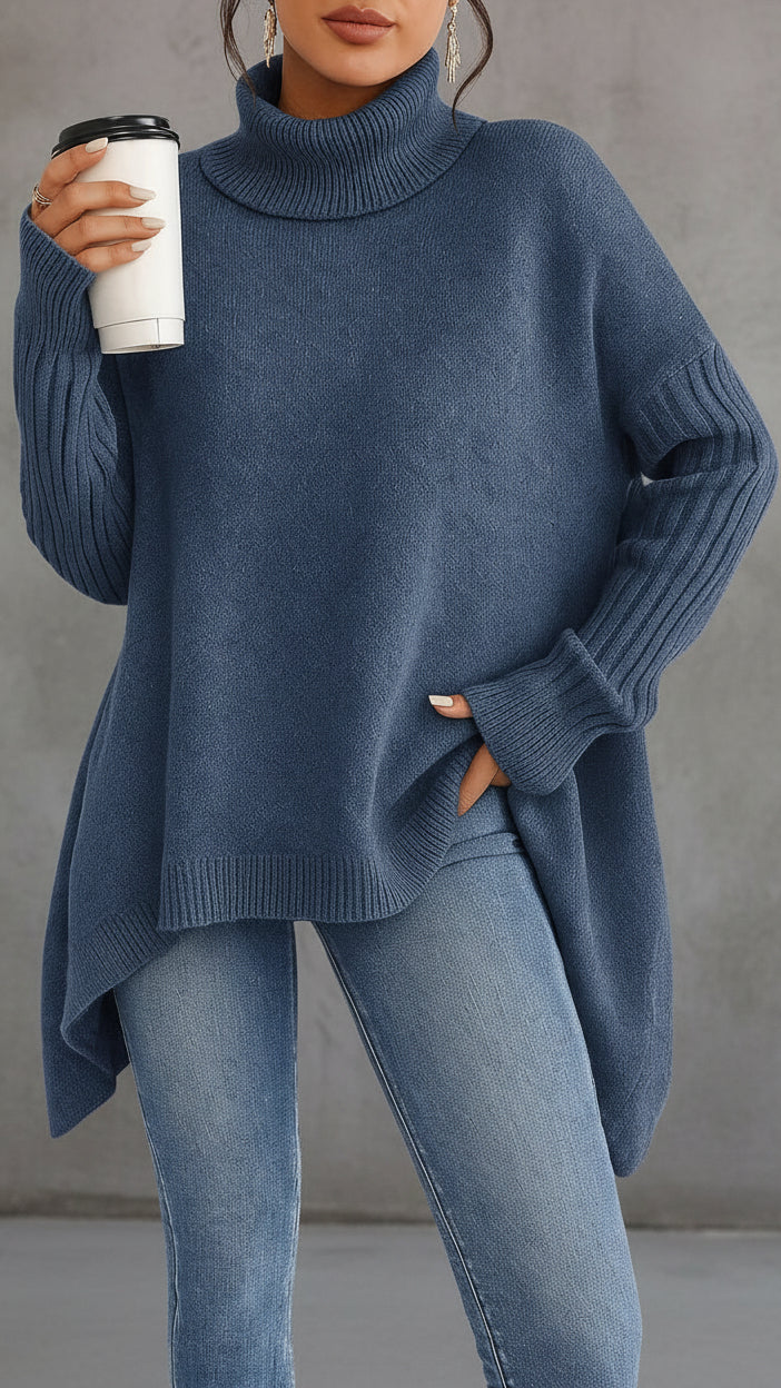 JERSEY OVERSIZE CUELLO ALTO