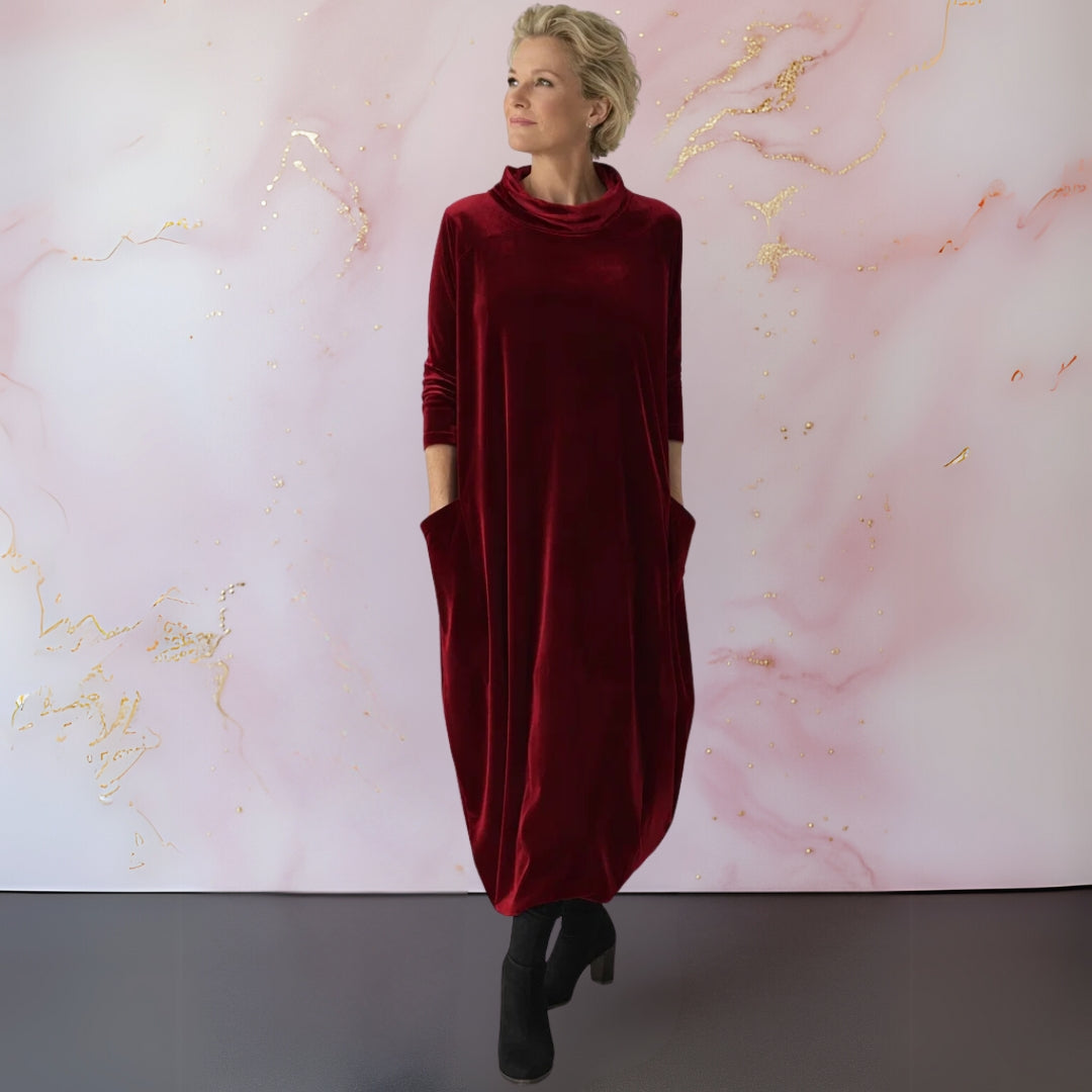 VESTIDO MAXI TERCIOPELO