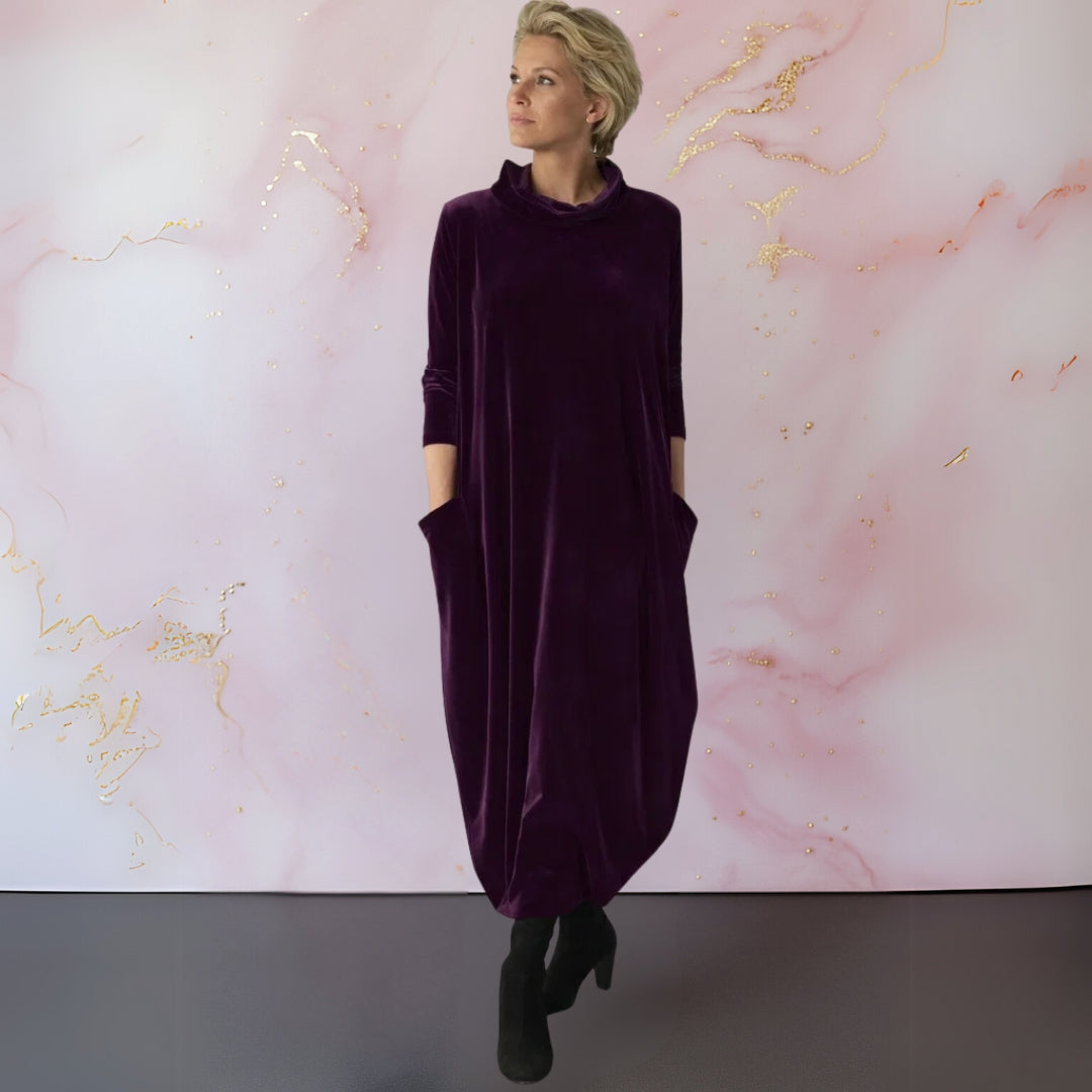 VESTIDO MAXI TERCIOPELO