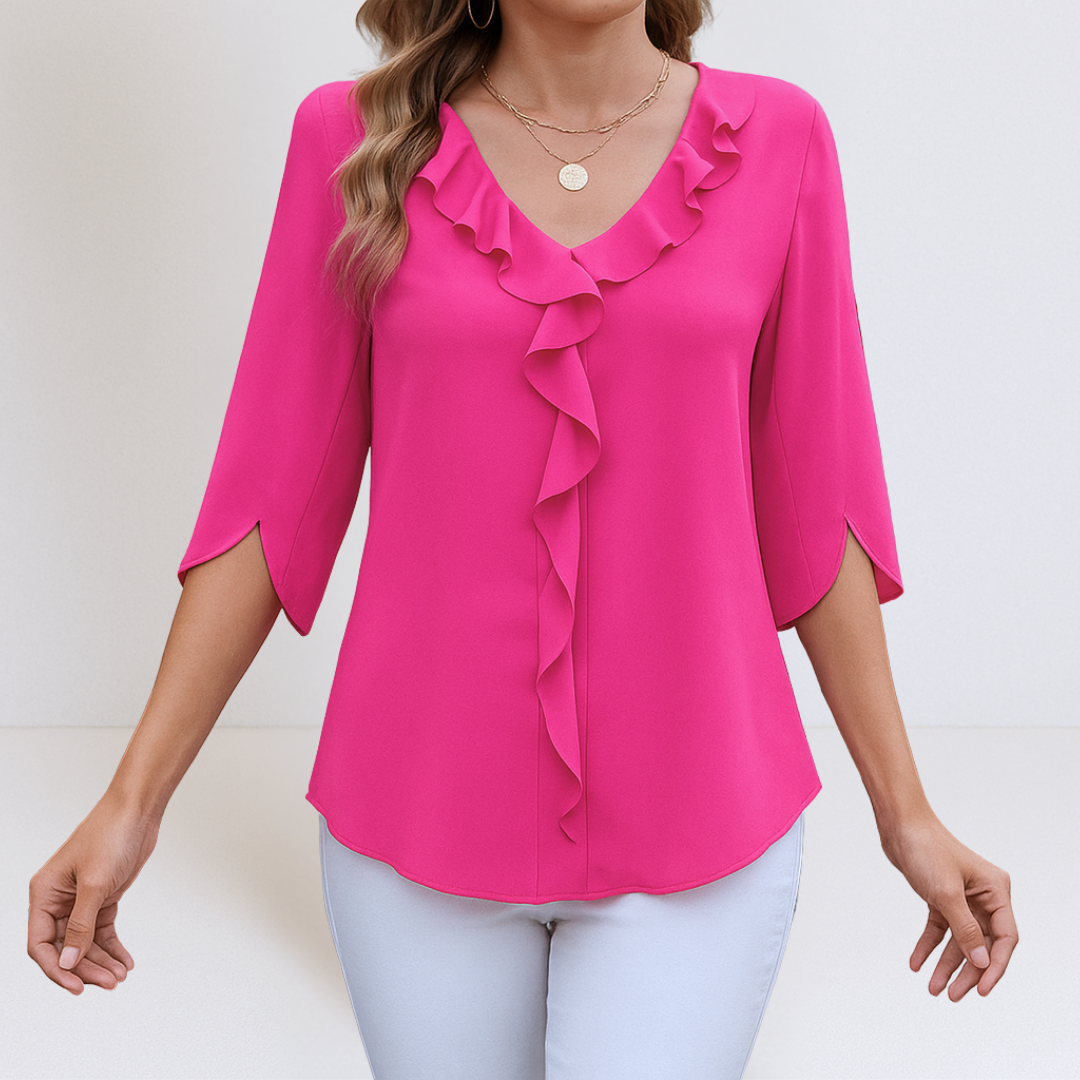 BLUSA VOLANTE CHIC