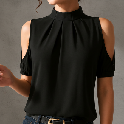 TOP COLD SHOULDER CHIC