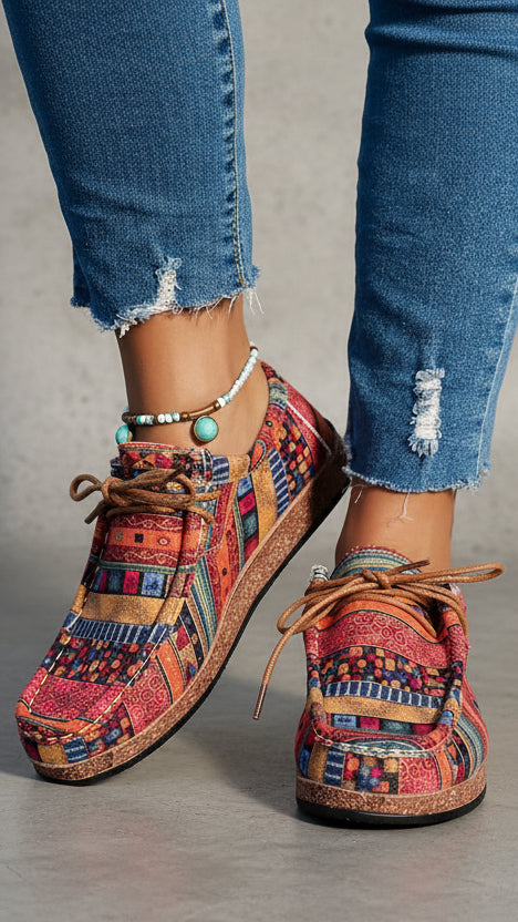 ZAPATILLAS RETRO MULTICOLOR · LIGEREZA Y CONFORT DIARIO