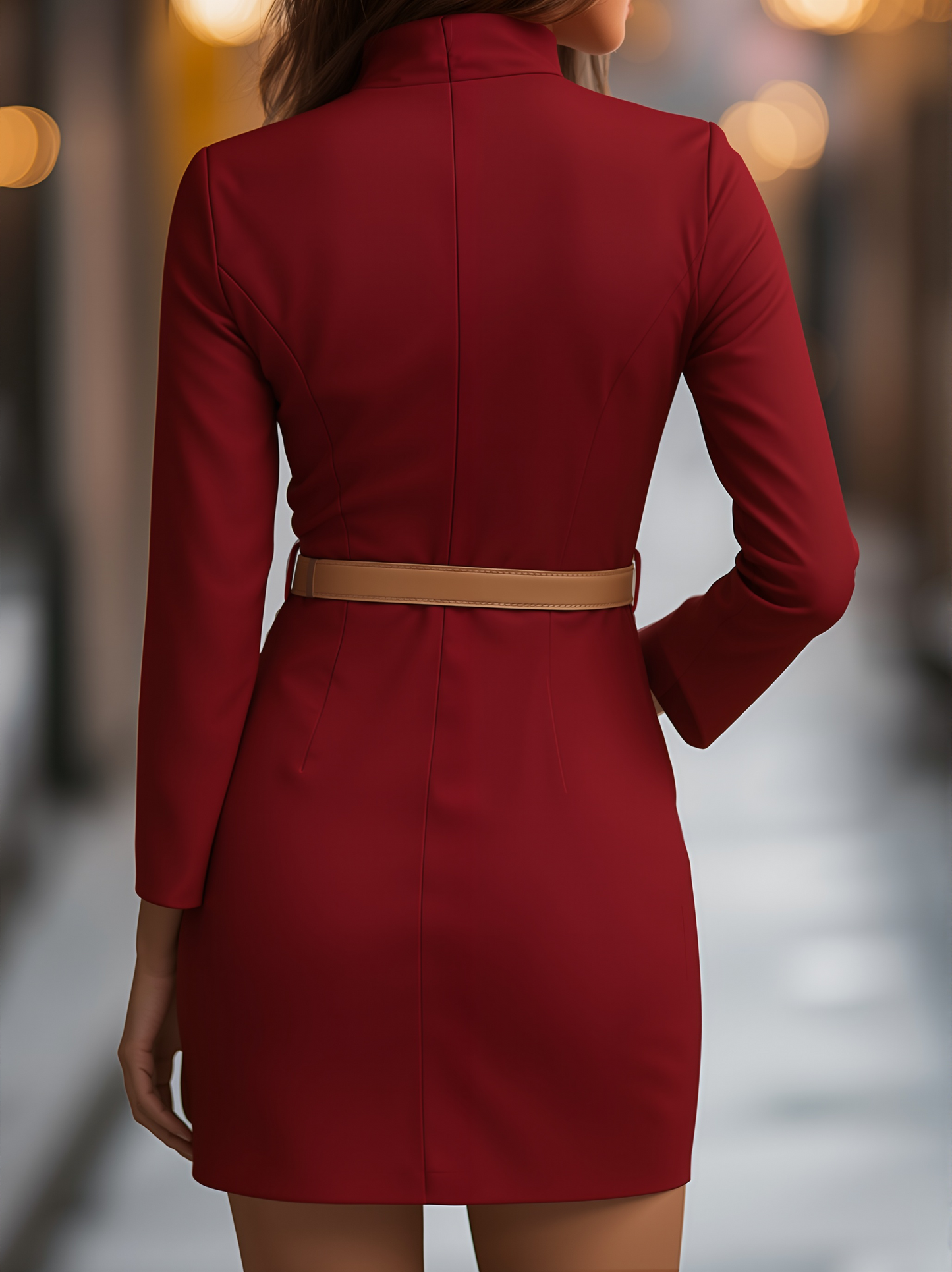 VESTIDO CORTO VALENTINA ROCHE ELEGANTE