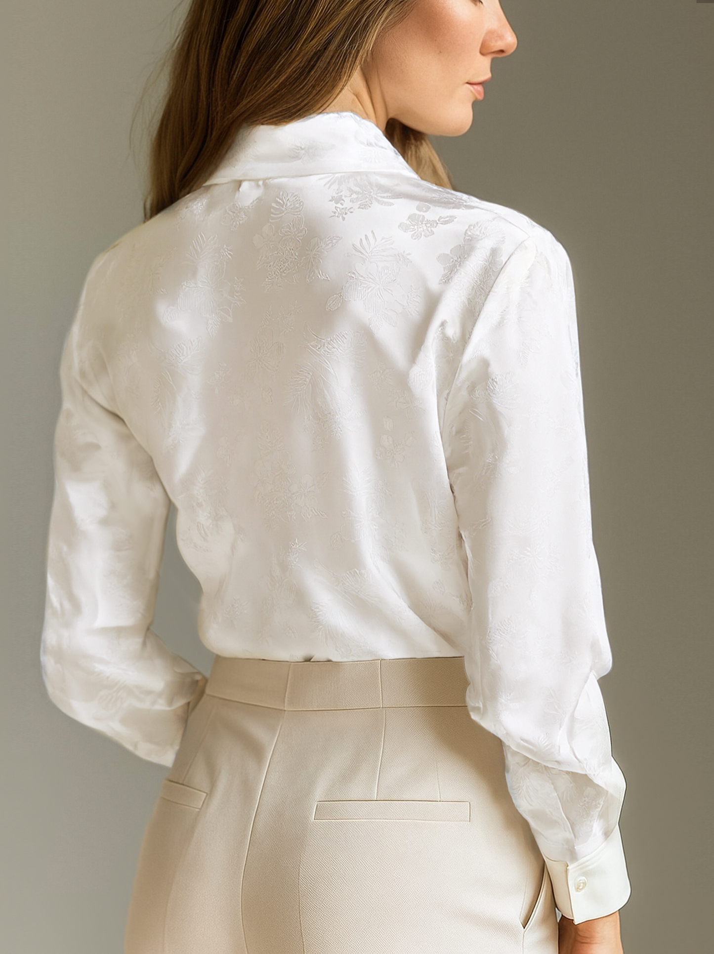 CAMISA VALENTINA ROCHE BLANCA ELEGANTE