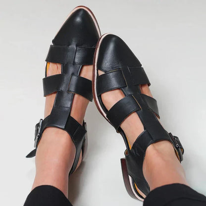 SANDALIAS TRENZADAS ELEGANTES