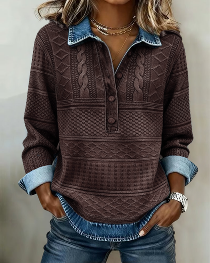 LYDIA - POLO TEXTURIZADO DE ALGODÓN PREMIUM