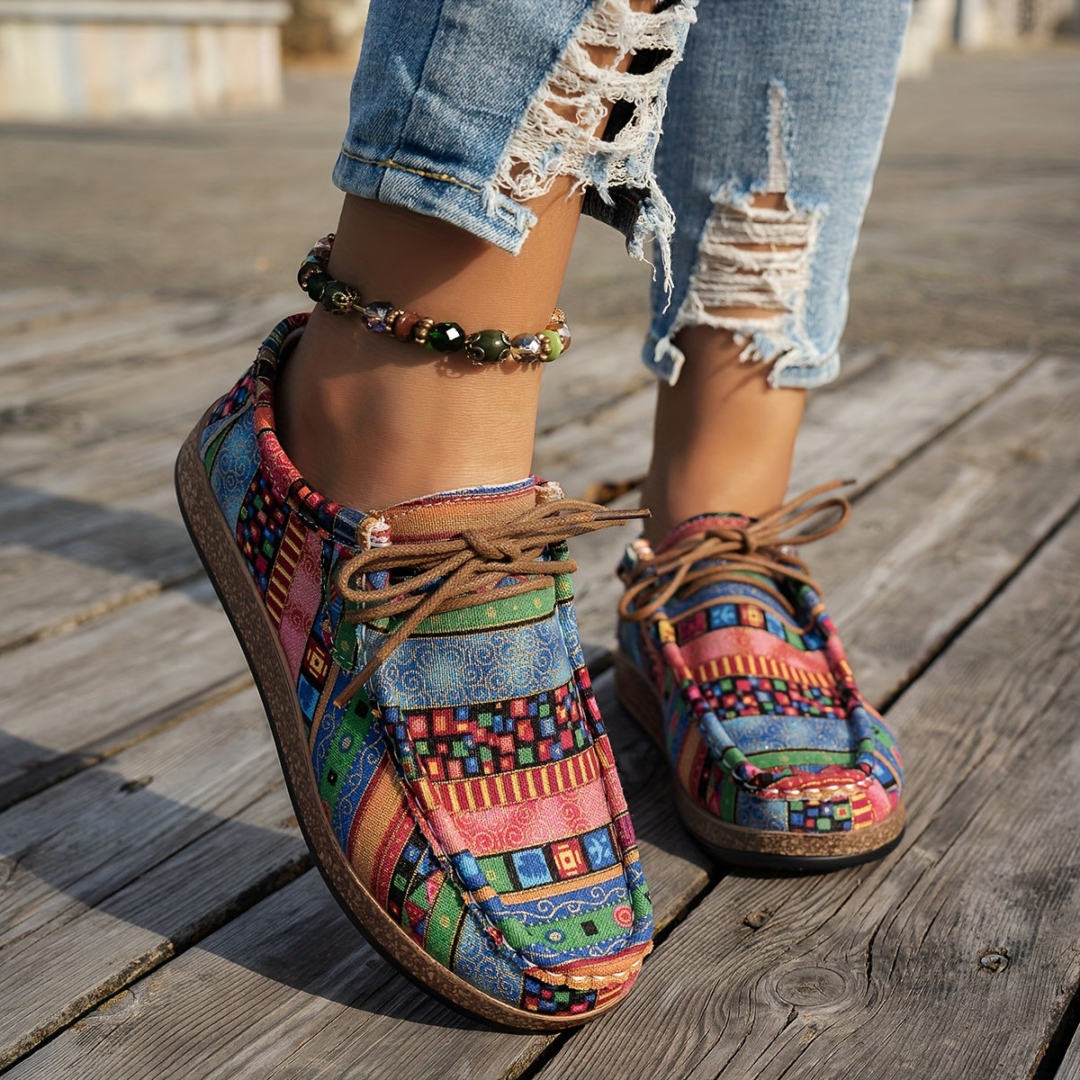 ZAPATILLAS RETRO MULTICOLOR · LIGEREZA Y CONFORT DIARIO