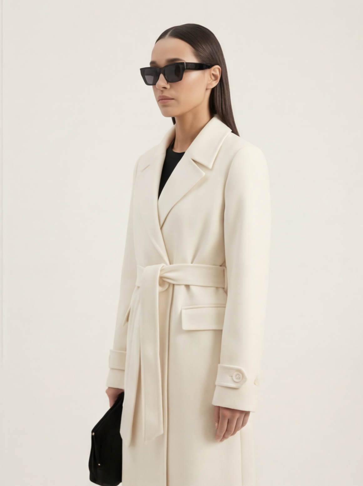 ABRIGO IVORY PREMIUM ELEGANCIA ATEMPORAL