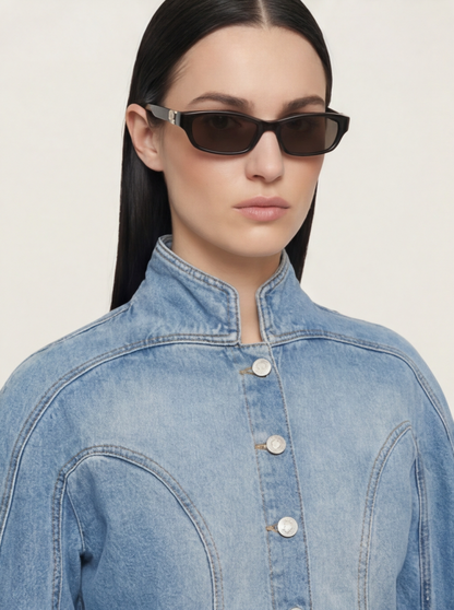 TOP PREMIUM CHAQUETA DENIM ESTRUCTURADA