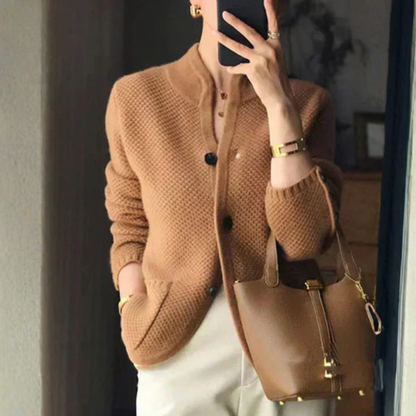 CARDIGAN DE PUNTO CLÁSICO