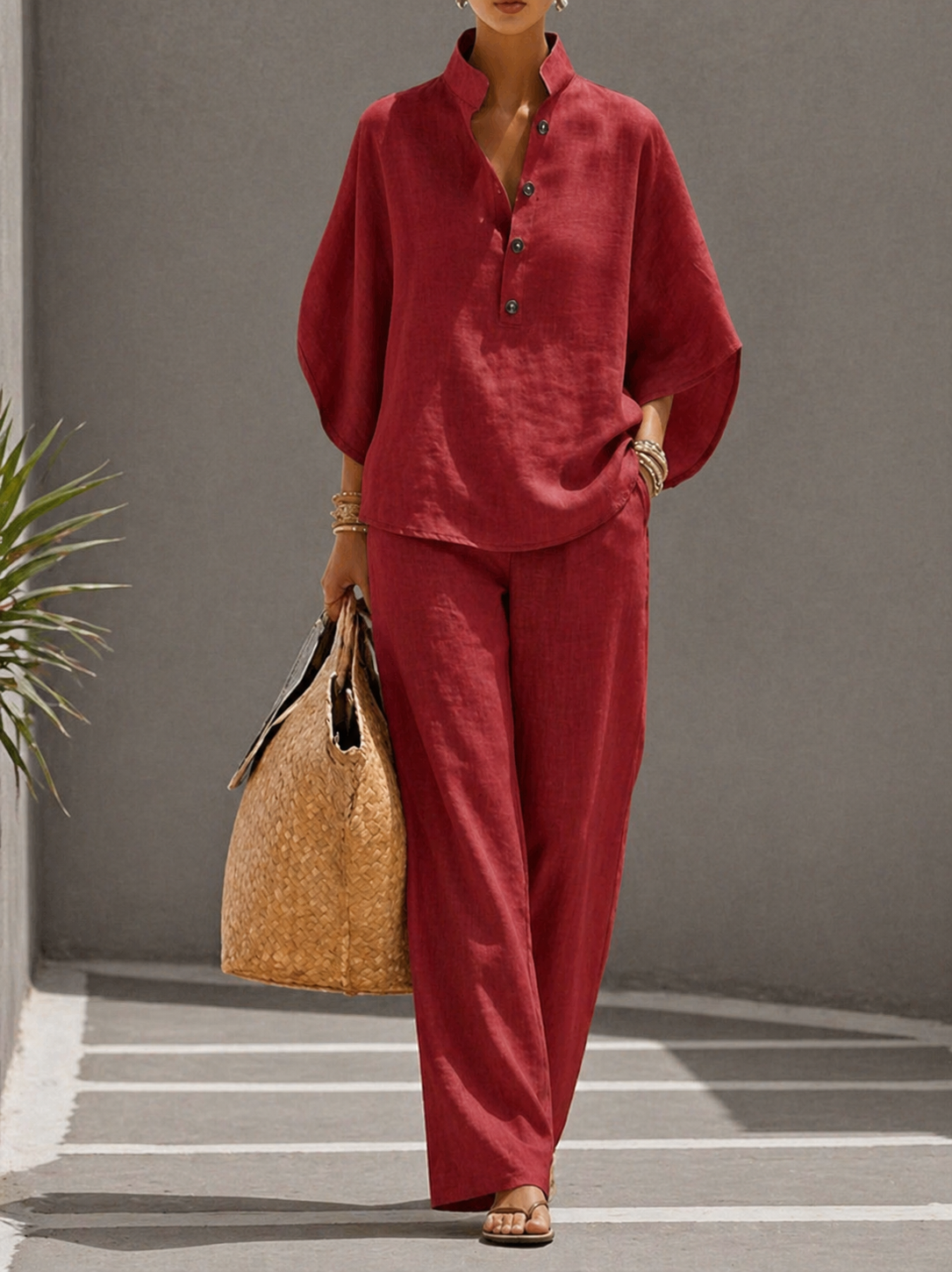 MARIEL | CONJUNTO LINO ELEGANTE