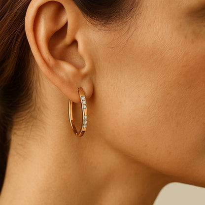 PENDIENTES VALENTINA ROCHE ARO DORADO CON CIRCONITAS