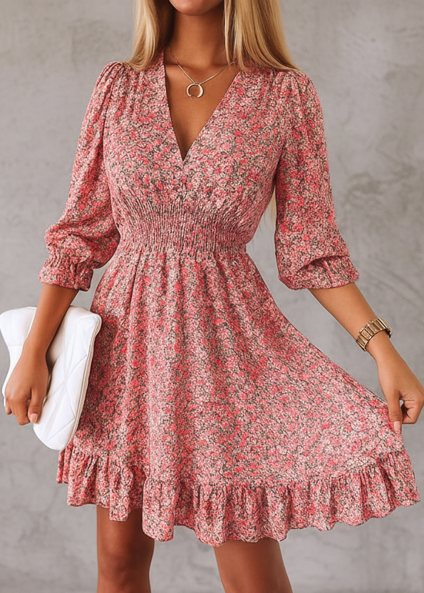 VESTIDO FLORAL ROMANCE