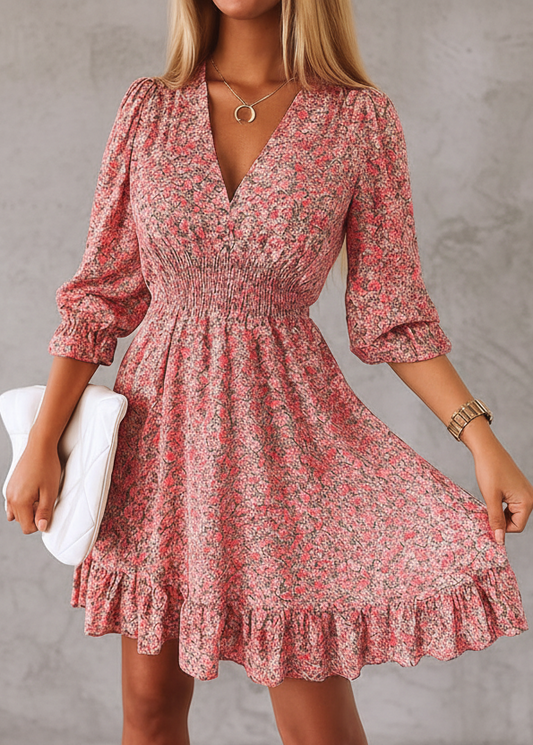 VESTIDO FLORAL ROMANCE