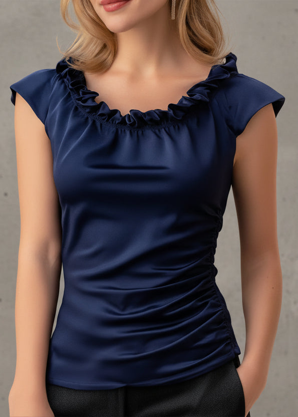 BLUSA VALENTINA ROCHE NÉBULA NAVY