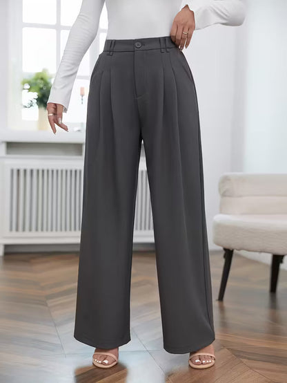 PANTALÓN PALAZZO FLUIDO DE TIRO ALTO