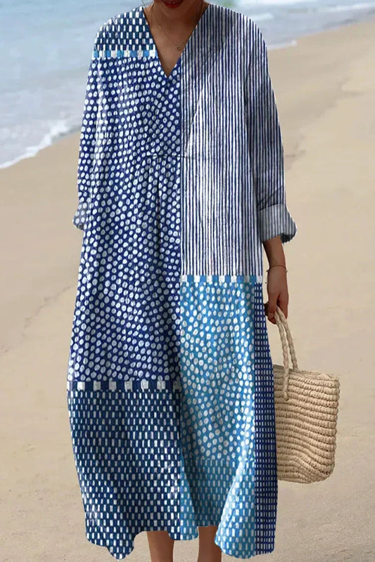 VESTIDO LUNA OCEAN FLOW