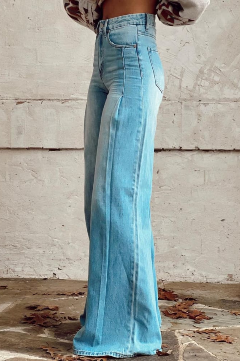 JEAN VALENTINA ROCHE WIDE LEG ELEGANTE