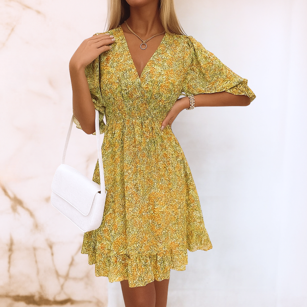 VESTIDO FLORAL ROMANCE