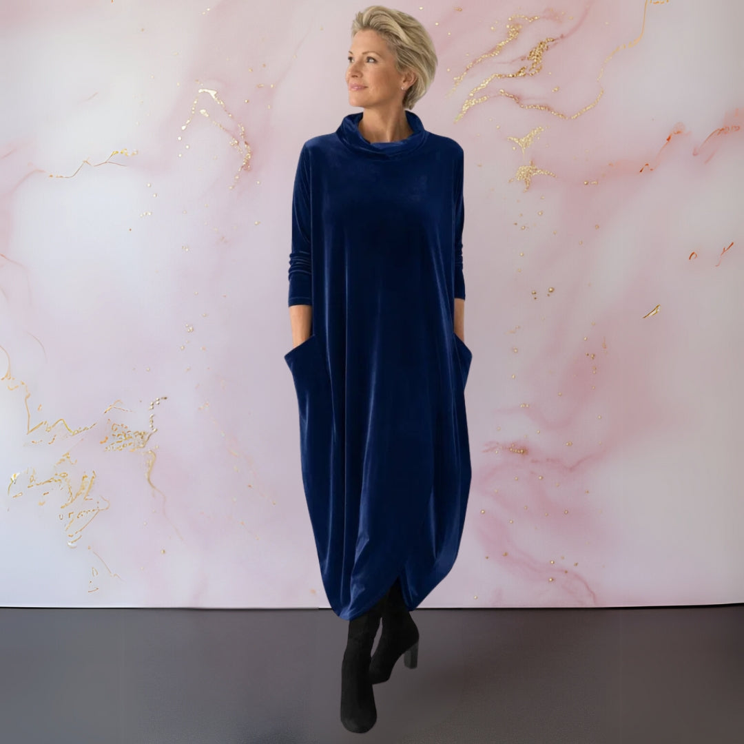 VESTIDO MAXI TERCIOPELO