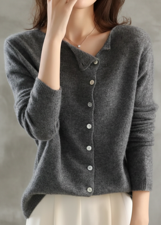 CÁRDIGAN DE PUNTO FINO CON BOTONES