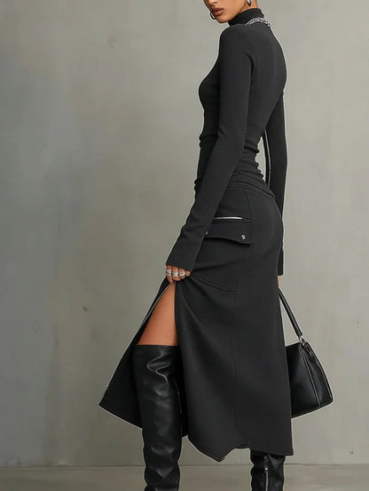 VESTIDO NOVA EDGE MAXI