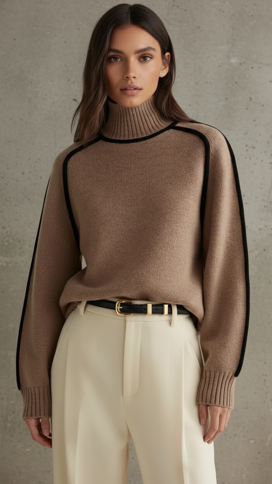 JERSEY CUELLO ALTO MINIMAL