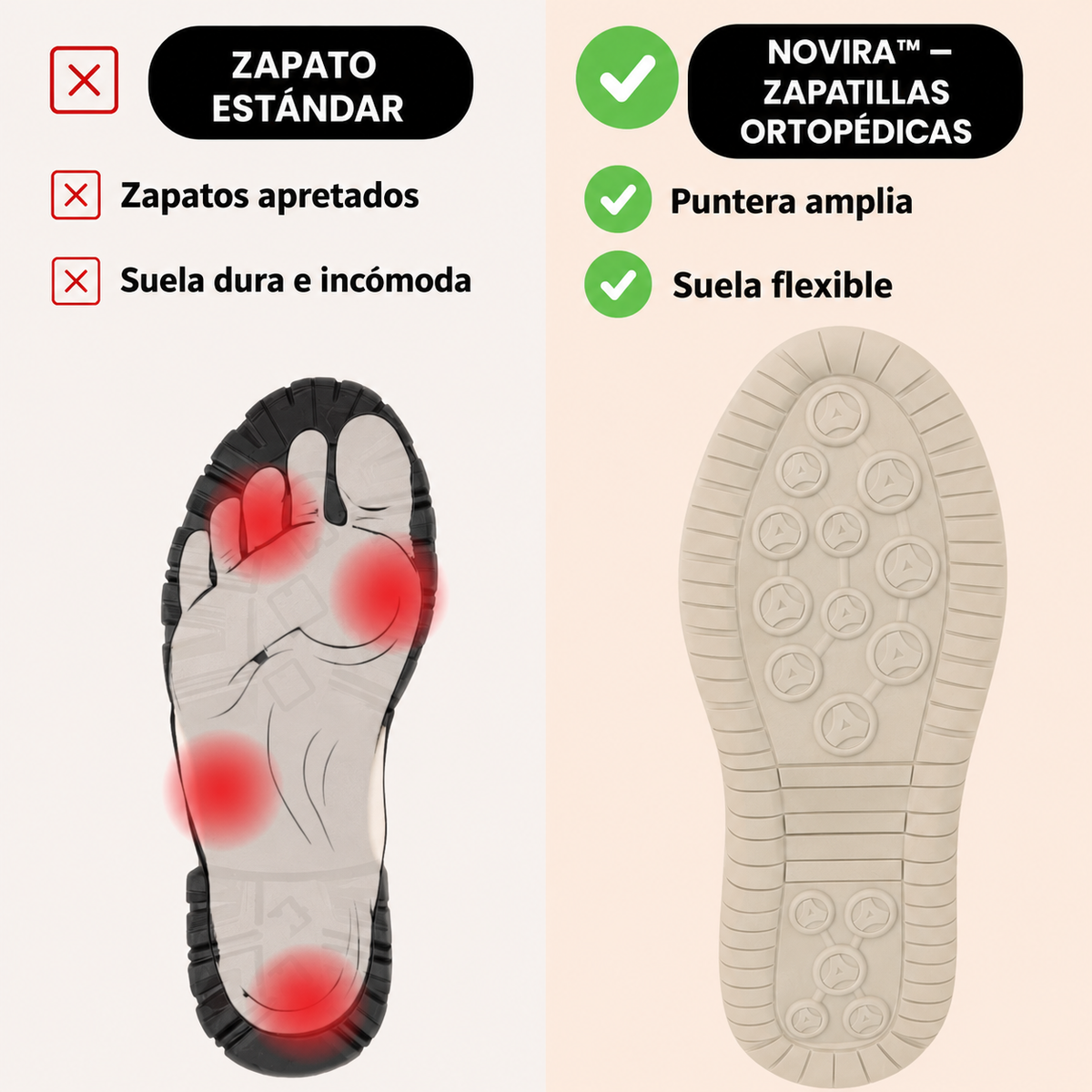 NOVIRA™ | Zapatillas deportivas con amortiguación.