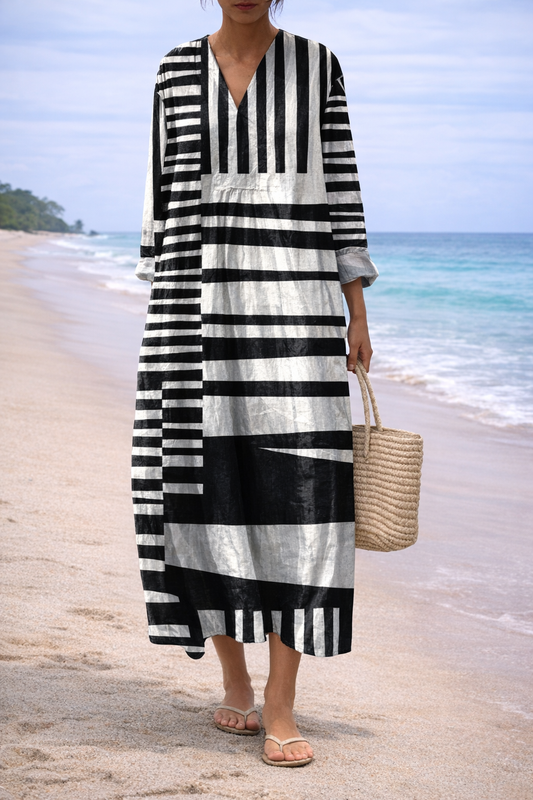 VESTIDO LEAH LINEWORK