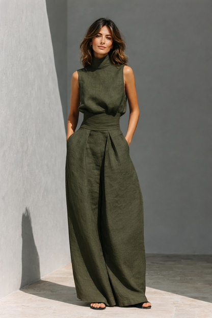 LIVIA™ | MINIMALISTA DE LINO Y ALGODÓN