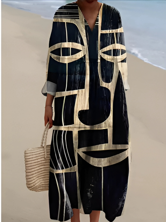 VESTIDO PRISMA ARTE MODERNO