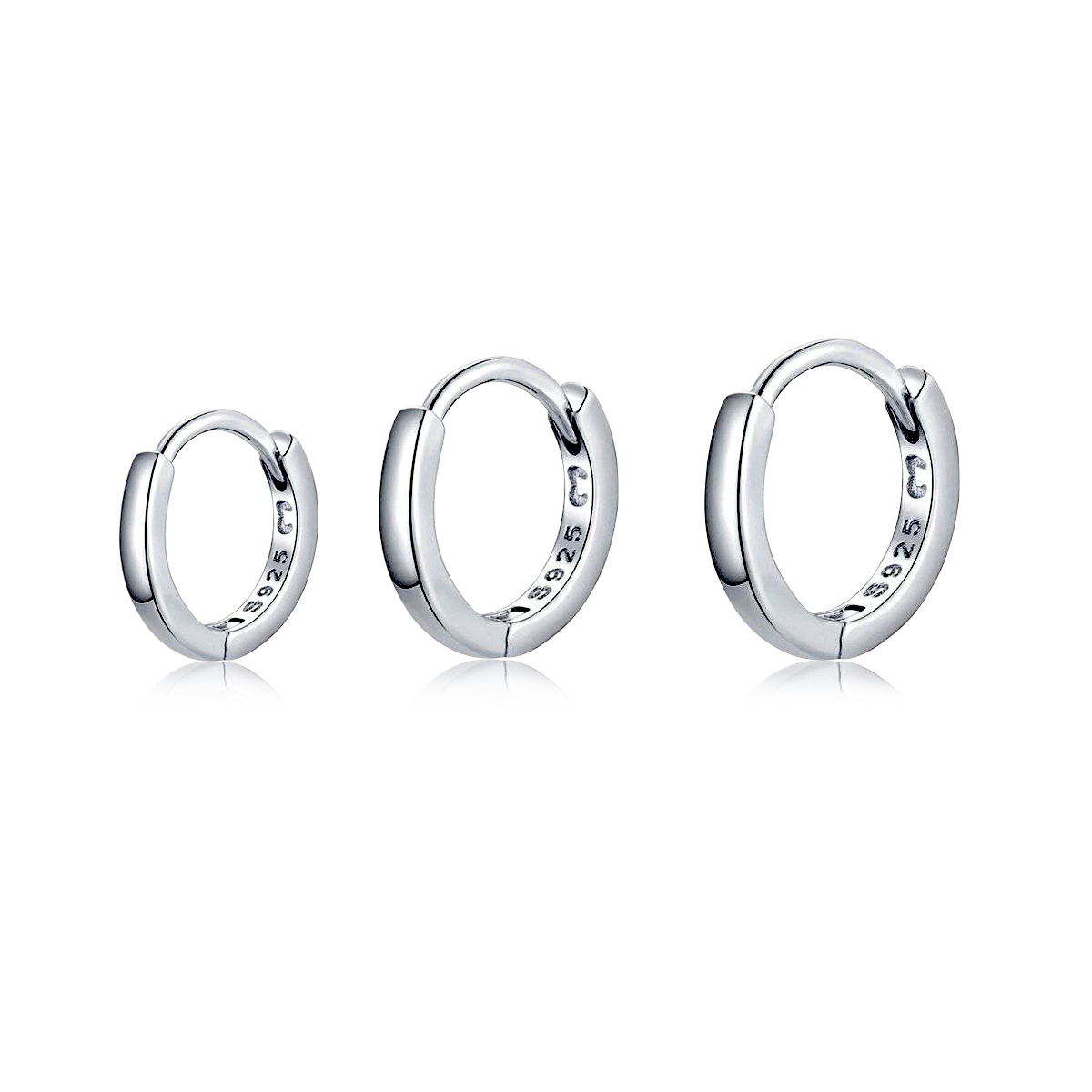 PENDIENTES VALENTINA ROCHE AROS FINOS CON CIRCONITAS