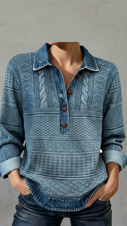 LYDIA - POLO TEXTURIZADO DE ALGODÓN PREMIUM